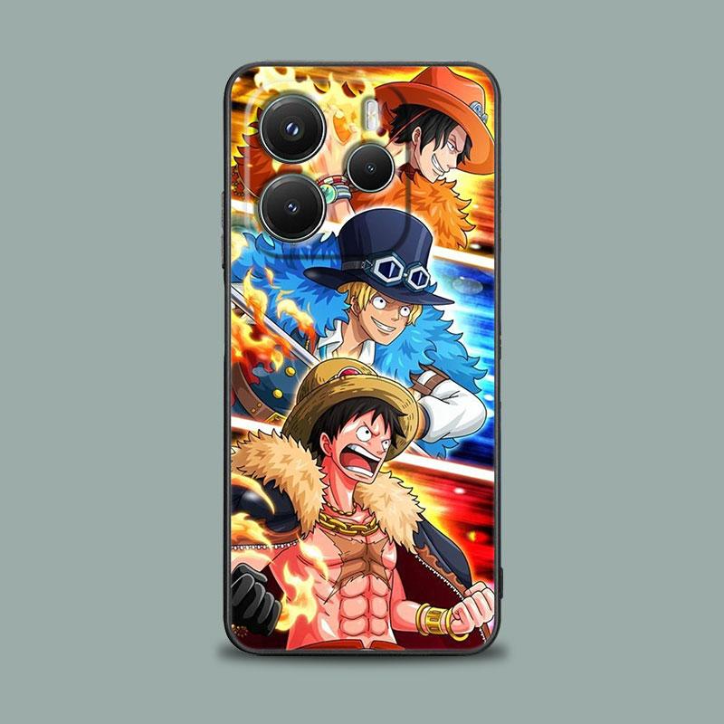 One Pieces ASL Anime Soft Case For Xiaomi Redmi Note 15 14 13 12 11 10 Pro Plus 5G For Redmi 15C 15 14C 13C 12C Back Phone Cover