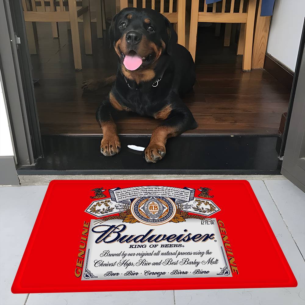 Король пива B-Budweiser Коврик для пола INS Стиль Мягкий Коврик для пола в спальню Дом Прачечная Коврик Противоскользящие Бытовые Ковры