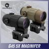 EVOLUTION GEAR Тактический Airsoft Увеличитель G45 5X