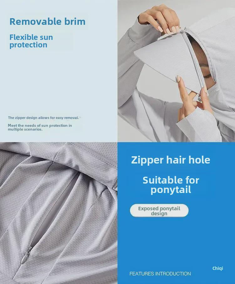 Куртка с защитой от солнца UPF50+ Ice Silk для мужчин и женщин: Легкая, дышащая, устойчивая к ультрафиолетовому излучению летняя одежда для рыбалки