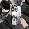 F-Киллуа Зольдик H-Hunter X Hunter Чехол для телефона iPhone17, 16,15,14,13,12 Pro Max Черный Конфетный Матовый Ударопрочный Чехол