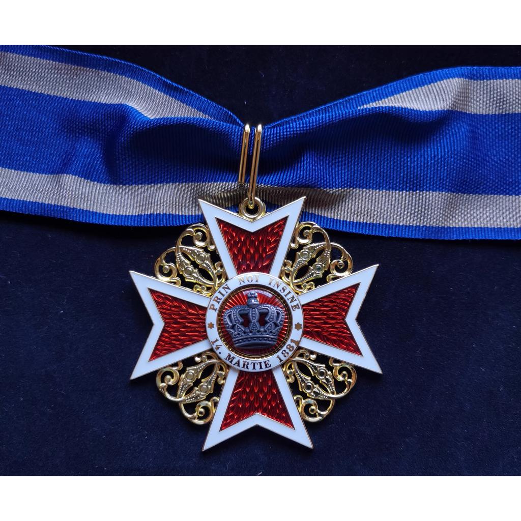 Экспортная перегравировка Большого коронованного креста Румынии
