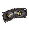 KICKER CSC46 CS Series 4 X 6 150 Watt 4 Ohm 2 Way Car Audio Coaxial Speaker System Polypropylene Cone PEI Tweeter EVC Technology Pair