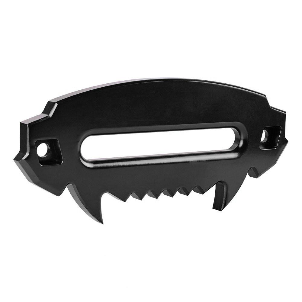 Aluminum Hawse Fairlead for Synthetic Winch Rope Auto Parts Winch Cable Roller Fairlead Hawse Fairlead