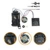 Комплект часового механизма с маятником и динамиком, универсальный, высокопроизводительный, длина вала 17 мм, запасные части