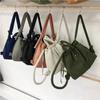 Casual Soft Nylon Padded Tote Bag Large Capacity Quilted Women's Handbags Puffy Lightweight Crossbody Bags Shopping