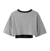 American Retro Letter Print Two-Piece Set: Short Sleeve T-shirt & Hot Girl Jazz Top for Women
