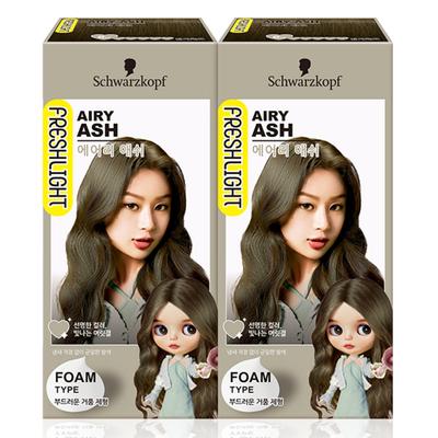 Краситель Freshlight Foam Color, Воздушный пепел, 2 шт.
