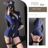 Play Sexy Lingerie Role Policewoman Set 7505 Temptation Cosplay Opencrotch Bodysuit