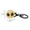 3D Printed Skull Keychain Pendant Creative Design Decoration Bag Accessories Charm Fashion Gift