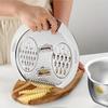 Stainless Steel Multi Purpose Kitchen Strainer, Ergonomic Design for Washing Rice, Fruits, Vegetables, Durable Drain Basket with Fine Mesh Filter,