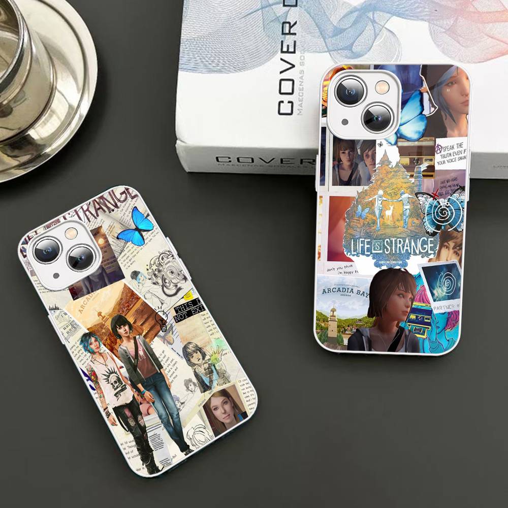 Приключенческая игра Life Is Strange Для iPhone 14 13 12 Mini 11 Pro XS Max X XR 14 Plus Закаленное Стекло Чехол