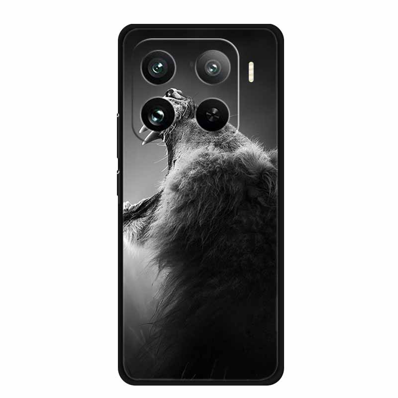 Чехол для телефона Xiaomi 15 S Pro Задняя крышка Чехол Ударопрочный Черный Силикон Мягкий Coque Для Xiaomi 15 15s Pro Чехол 15Pro Funda Оболочка