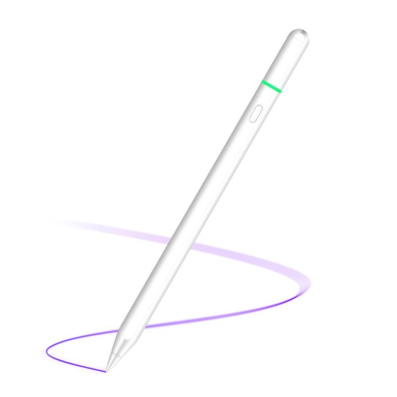 White Tablet Pencil Ipad 9th 10th Generation Magnetic Palm Rejection Touch Pen Active Stylus Pen for Apple Ipad Pencil