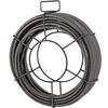 Drain Cleaning Cable 50 Feet x 3/8 Inch Solid Core Cable Sewer Cable Drain Auger Cable Cleaner Snake Clog Pipe Drain Cleaning Cable Sewer Drain Auger