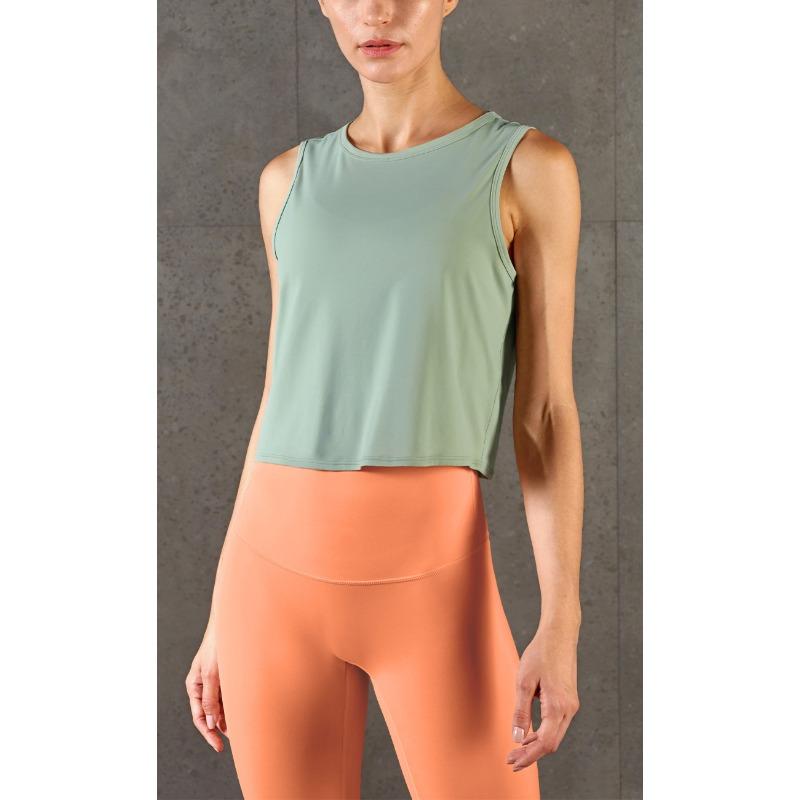 Женский свободный жилет для йоги, Love Sleeveless Sports Cover, удобный спортивный жилет