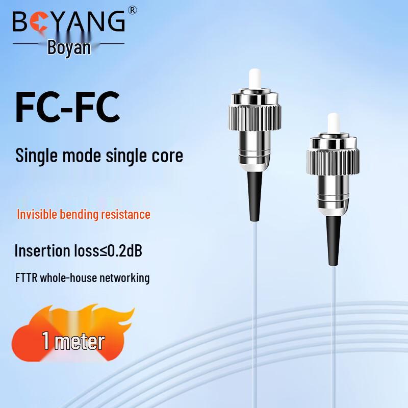 BOYANG Invisible FTTR Fiber Optic Cables & Corner Protectors