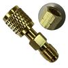 Адаптер M 5/16 X F 1/4 SAE Быстросъемные муфты кондиционера Воздух Хладагент R410a R32 Заправочный Кондиционирование T0W5