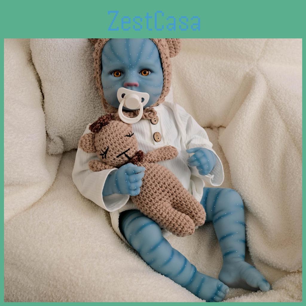 Силиконовая кукла-младенец в стиле Аватар, реалистичный новорожденный для коллекционеров и любителей подарков