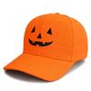 Lightweight Halloween Baseball Cap UV Protection Sunshade Cap Funny Pumpkin Embroidery Hat  Outdoor