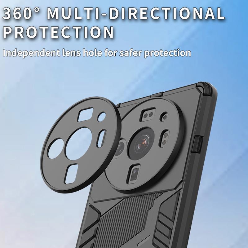 Противоударный чехол для Xiaomi 12T Pro Mi 12S Ultra Mi12 Lite Bumper Armor Holder Back Coque для Redmi Note 12 Pro 12C Phone Cover