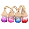 NEW Printed Hanging Perfume Car Bottle Air Freshener Diffuser Fragrance
