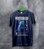 Футболка Portishead Portishead Dummy 90-х Темно-синяя с коротким рукавом Реплика Футболка S5XL Унисекс Футболка