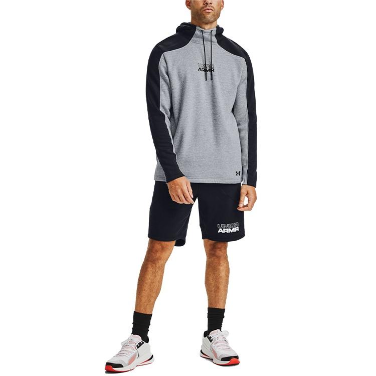 Under Armour Baseline Fleece Pullover Sweater 'Grey' Men's 1356765-011