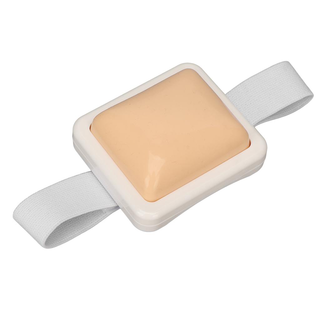 Медицинский тренировочный коврик для инъекций, носимый с эластичной лентой, симуляционный коврик для практики внутримышечных инъекций