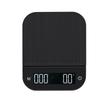 Светодиодный дисплей 3 кг Кофейные весы с таймером для ручного заваривания кофе Водонепроницаемые кухонные весы Питание от Type-C