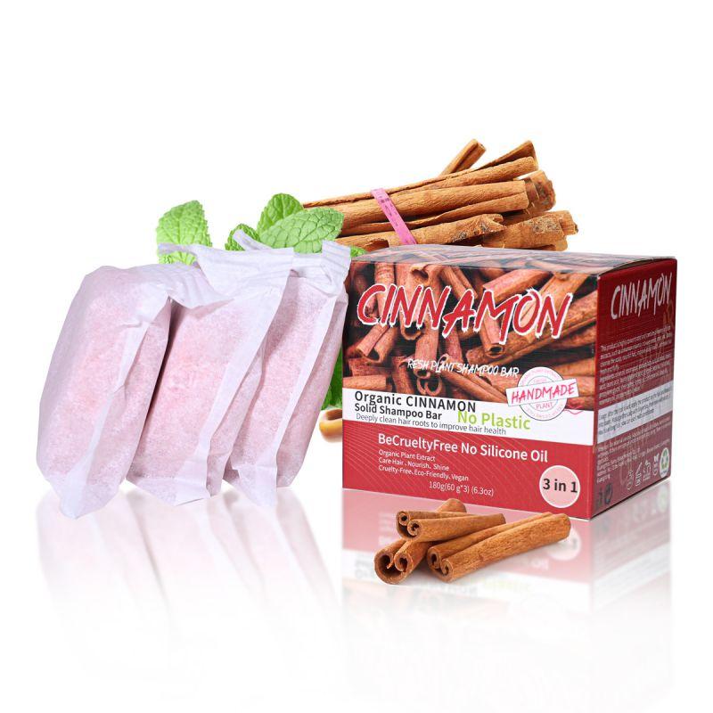 3 шт./набор шампунь-мыло, растительный шампунь, мыло, глубокое очищение/контроль жирности/пушистый/гладкий/крепкий у корней волос/питательный, восстанавливающий/против перхоти