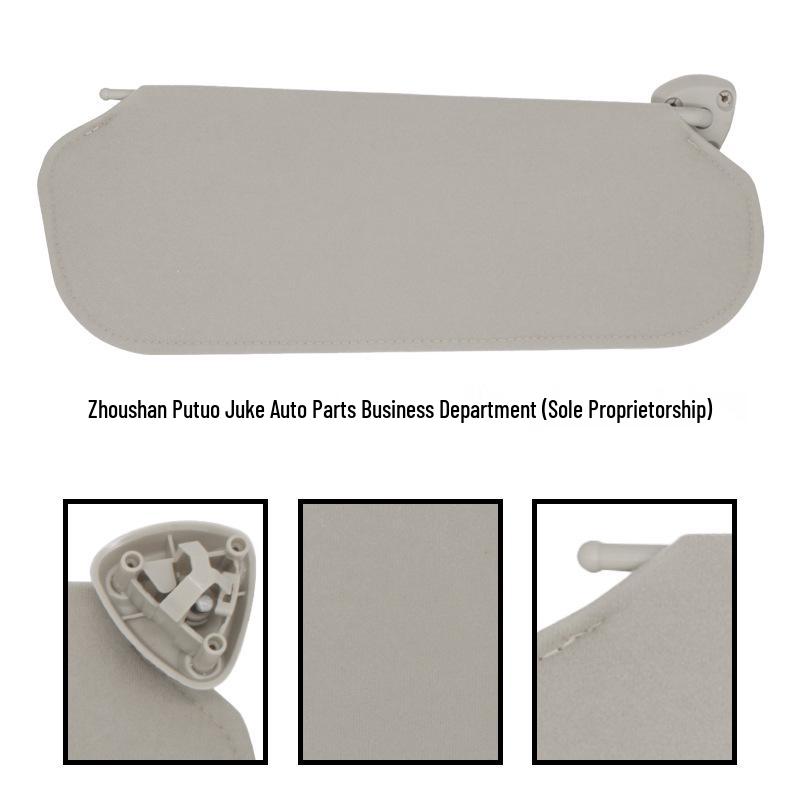 Gray Sun Visor Pair for Chevrolet/GMC Cars (Part #84054695)