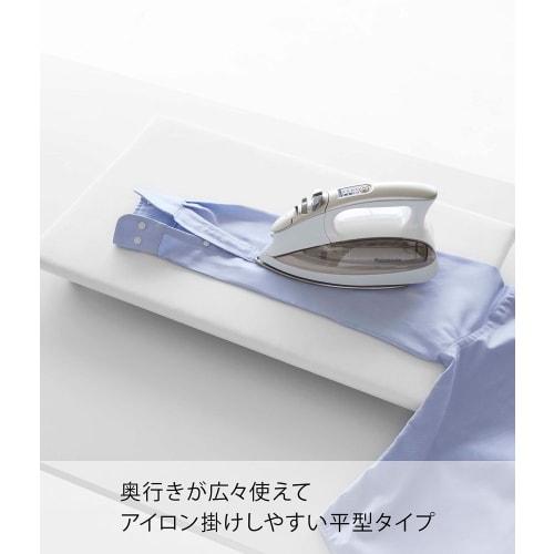 Yamazaki Tower Tabletop Ironing Board with Legs, White, Approx. W60 x D36 x H6cm, Comfortable to Hang Ironing Board, Model 5773