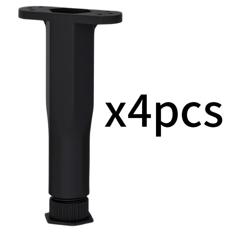 4PCS Adjustable Bed Frame Support Legs, Heavy Duty Furniture Replacement Legs for Bed, Sofa, Desk, Dresser