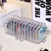 Dust-proof Fake Nail Storage Box Acrylic Badge Storage Box Protective Clear Nail Boxes  Packaging