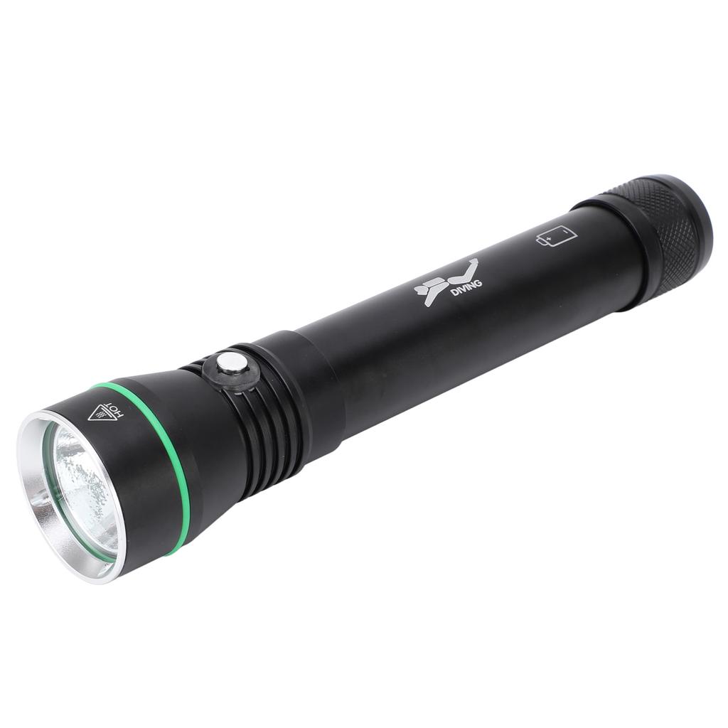 Фонарик для подводного плавания, супер яркий, 5 режимов, P50, светодиодный, подводный фонарь, водонепроницаемый IPX8, для дайвинга