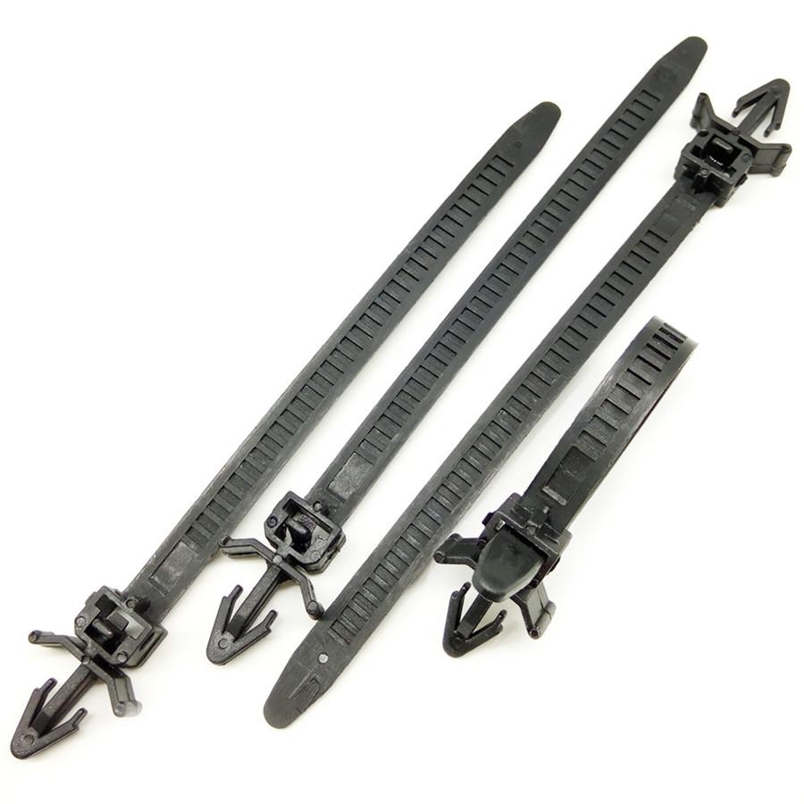 50X Автомобильный крепеж Крепление Кабельная стяжка Клипса Съемная оберточная насадка Клипсы Хомут