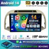 Android 14 Carplay Авто Автомагнитола Для Nissan March Micra K12 2002-2010 Навигация Авторадио Аудио Мультимедиа Видеоплеер Стерео
