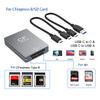 USB C Картридер Type C на CF Express B SD Смарт-карты для ПК Ноутбука Адаптер для Записи Карт Передачи Данных для Compact Flash