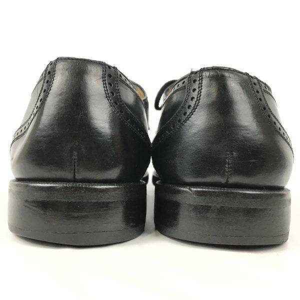 Spanish Vintage Mezlan Cap Toe Business Shoes Black size 9.5W 27.5 Men's(USED)