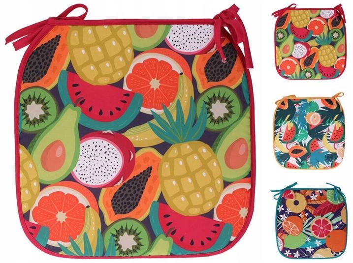 Garden Cushion for Chair , Waterproof, Fruit Pattern