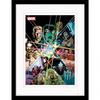 Power Of The Infinity Stones Digital Framed Art Print