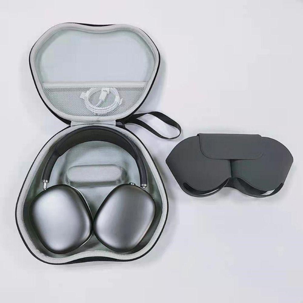 Для Airpods Max Чехол для переноски Сумка для хранения Наушники Жесткий защитный чехол Коробка для беспроводных наушников