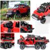cjafuz1 1/28 Ford Raptor F150 Alloy Car Modified Off-Road Vehicle Model Diecast & Toy Vehicles Metal Car Model Collection Kids Toys Gift