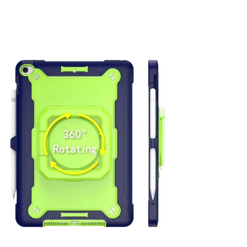 IPad Air 4/5 10.9 Inch Case With Rotating Stand Wrist Strap Shoulder Shockproof Protective Cover