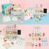 Wooden Pretend Play Ice Cream Shop With Interactive Accessories For Kids And Toddlers