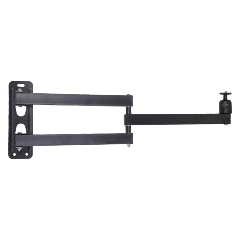 Настенный кронштейн для проектора с грузоподъемностью 5 кг, регулируемый на 360 градусов, поворотный, 1/4 дюйма для домашнего кинотеатра