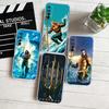 Aquaman Transparent Phone Case for Motorola Moto G7 G8 G9 G84 G85 G73 G24 G15 Z2 Play Power Plus