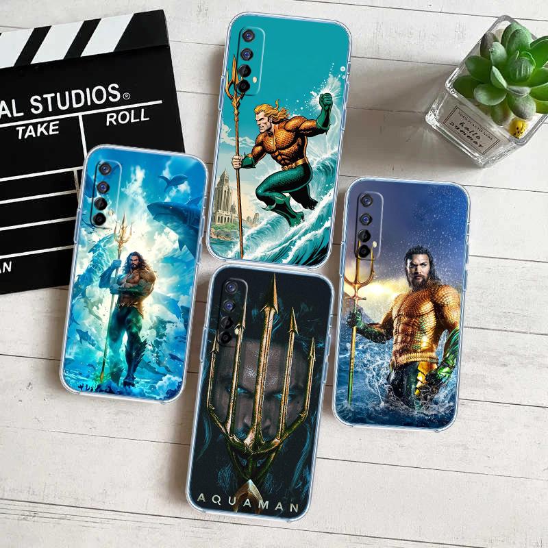 Aquaman Transparent Phone Case for Motorola Moto G7 G8 G9 G84 G85 G73 G24 G15 Z2 Play Power Plus