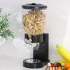 Cereal Dispenser Kitchen Transparent Food Storage Jar Sealed Moisture-proof Oatmeal Storage Tanks Double Barrel Oatmeal Machine